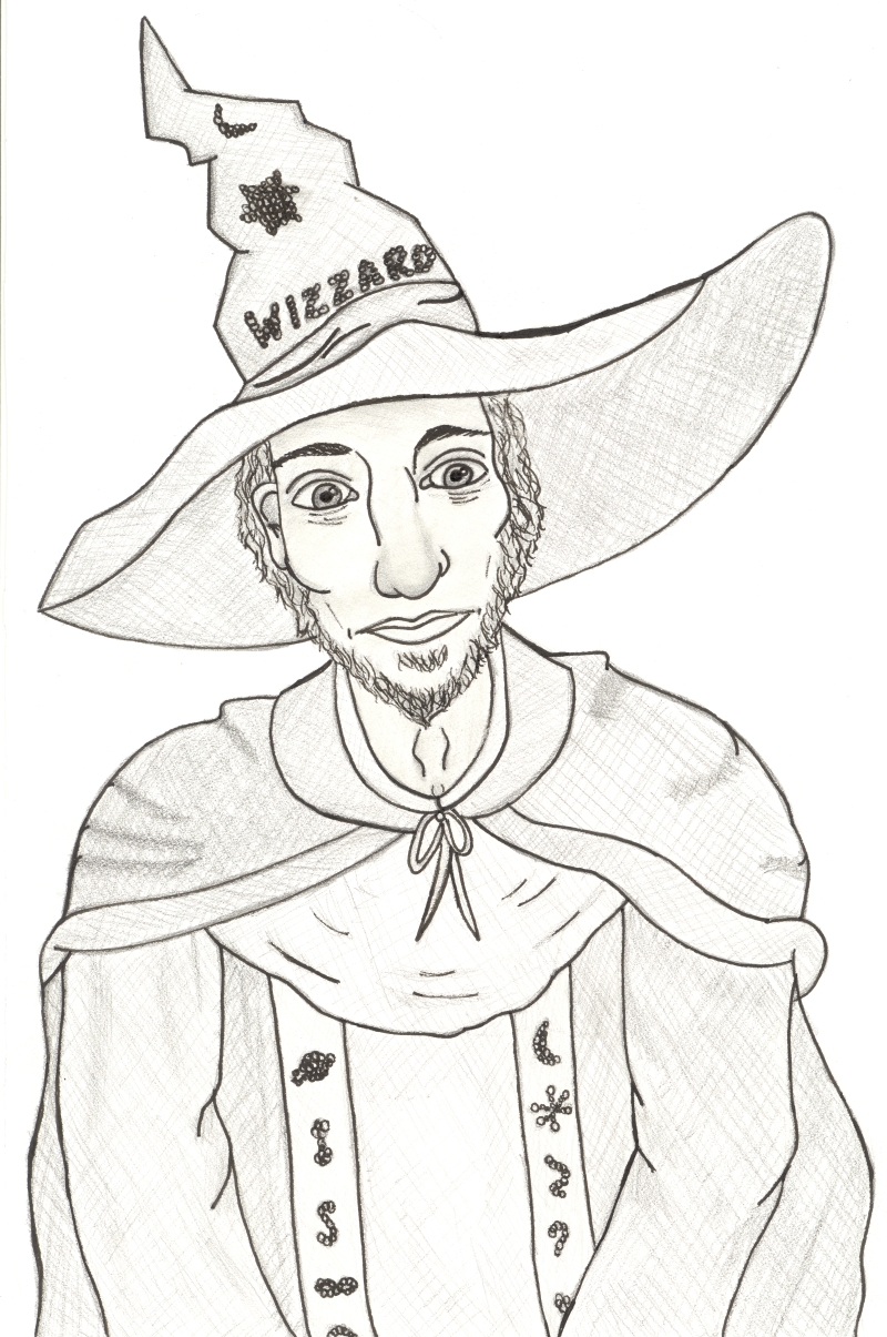 Rincewind Hand Inked