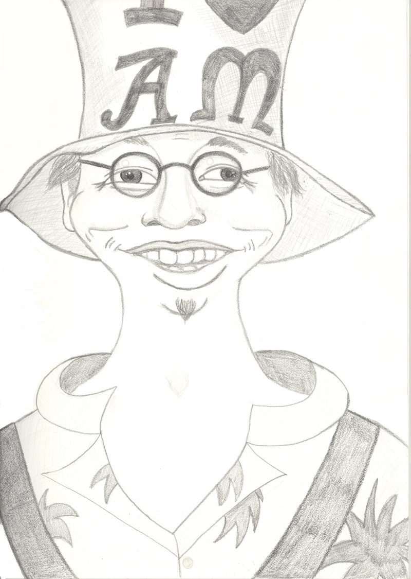 Twoflower Pencil Sketch